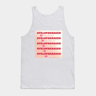 STRAWBERRIES AND CREAM Tank Top